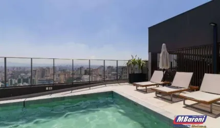 APARTAMENTO A VENDA EM ÓTIMO LOCAL, 1 Q, MOBIL, VARANDA , 25M2 E PRÓX.METRÔ