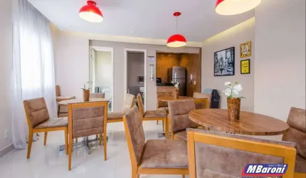 Apartamento 2 Dormitórios, 1 suite, 1 Vagas , 56,36 m² - Pronto para Morar