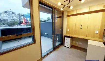 Studio Garden com 31m² no metro Alto Boa Vista - Boa Oportunidade!