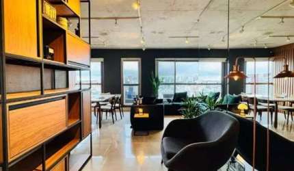 Apartamento Estilo - Loft 100% Mobiliado de 70m² para Alugar ou Venda