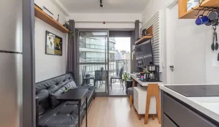 Apartamento com 1 quarto à venda na Avenida Santo Amaro, 1342, Vila Nova Conceição, São Paulo por R$ 530.000