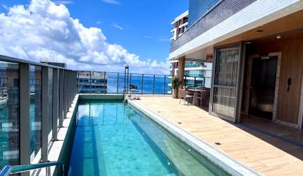 Apartamento 1/4 na Barra