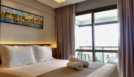 Lindo Apartamento com Vista Mar