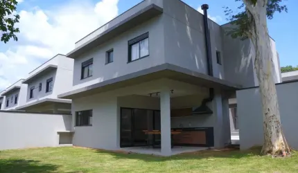 CASA EM CONDOMÍNIO NOVA COM 3 SUÍTES