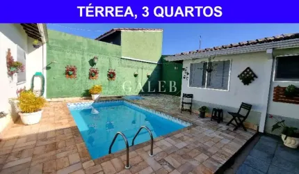 CASA TÉRREA EM BAIRRO NOBRE COM PISCINA