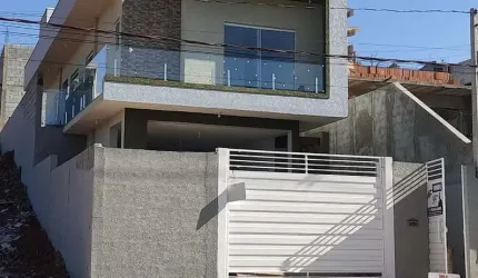 Sobrado novo, recém construído, na cidade de Bom Jesus dos Perdões!