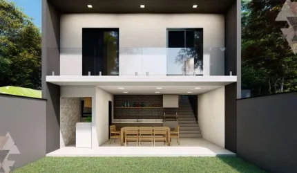 Excelente projeto de casa térrea