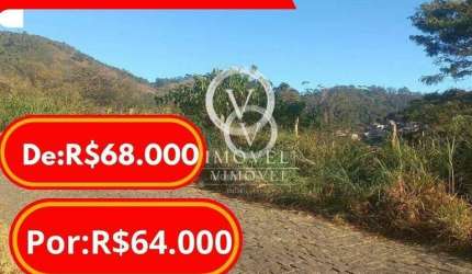 Terreno à venda, 217 m² por R$ 64.000,00 - São Geraldo - Nova Friburgo/RJ