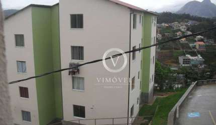 Apartamento com 2 dormitórios à venda, 50 m² por R$ 77.000,00 - Loteamento Floresta - Nova Friburgo/RJ