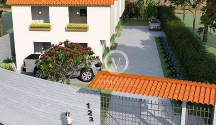 Casa com 2 dormitórios à venda, 59 m² por R$ 255.000,00 - Amparo - Nova Friburgo/RJ