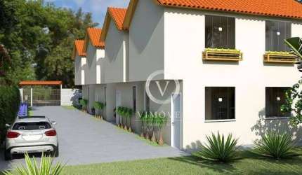Casa com 2 dormitórios à venda, 59 m² por R$ 275.000,00 - Parada Folly - Nova Friburgo/RJ