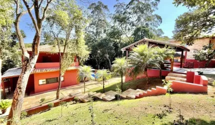 Casa em condomínio fechado com 4 quartos à venda na Rua México, 15, Chácara dos Lagos, Carapicuíba por R$ 4.900.000