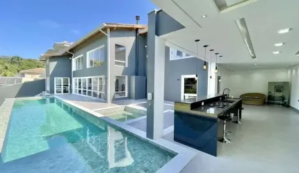 Casa em condomínio fechado com 4 quartos à venda na Rua Bretões, 15, Jardim Passárgada I, Cotia por R$ 2.960.000