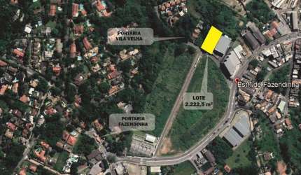 Terreno comercial à venda na Estrada Morrinhos, 215, Jardim Ana Estela, Carapicuíba por R$ 1.650.000