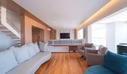 Cobertura para venda com 5 quartos, sendo 5 suítes, 504m²