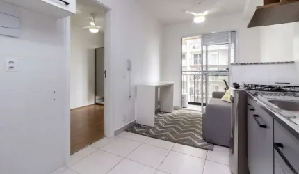 Apartamento tipo para venda com 1 quarto, sendo 1 suíte, 30m²