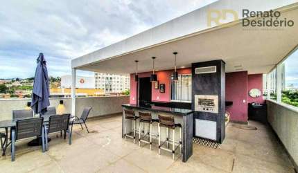 Cobertura, 3 quartos, 1 suite, 2 vagas