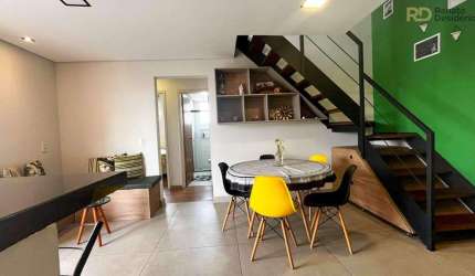 Cobertura, 4 quartos, 1 suite, 2 vagas