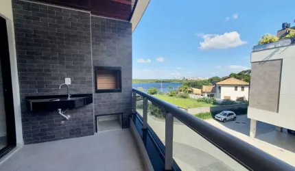 Excelente  apartamento com linda vista, 2 dormitórios no Campeche - Florianópolis /SC.