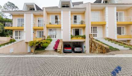 Sobrado à venda em condomínio fechado (Residencial Leonardo da Vinci), Rua Dos Capuchinhos, Mercês, Curitiba-PR