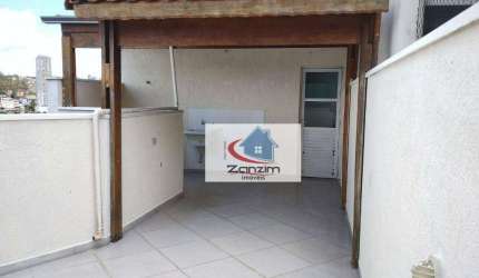 Cobertura com 2 dormitórios à venda, 73 m² por R$ 330.000,00 - Vila Junqueira - Santo André/SP