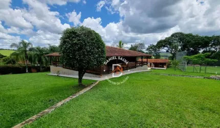 Chácara com 3 dormitórios à venda, 5592 m² por R$ 1.395.000,00 - Vale dos Pinheiros - Atibaia/SP
