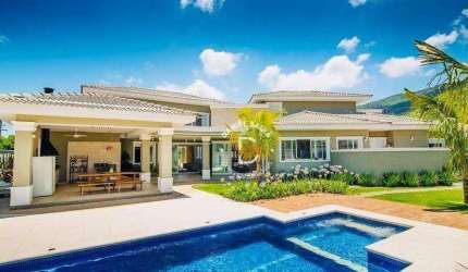 Casa com 5 dormitórios (5 Suítes) à venda, 486 m² por R$ 4.500.000 - Condominio Flamboyant B - Atibaia/SP