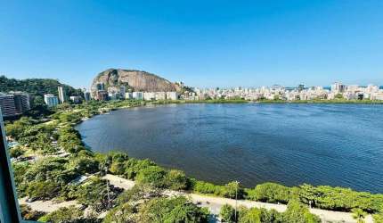 Apartamento com vista panorãmica à venda,  por R$ 2.050.000 - Lagoa - Rio de Janeiro/RJ
