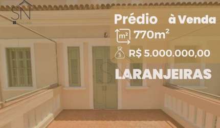 Prédio comercial à venda, 770 m² por R$ 5.000.000 - Laranjeiras - Rio de Janeiro/RJ