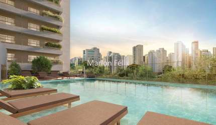 Apartamento novo com 148 metros quadrados 3 suítes varanda goumert e 2 vagas em Moema São Paulo SP