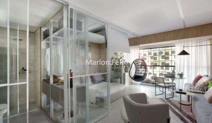 Apartamento Loft novo com 60 metros quadrados 1 suíte 1 vaga em Moema São Paulo - SP