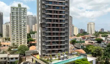 Apartamento novo 2 suítes lavabo churrasqueira 1 vaga no Brooklin