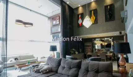 Apartamento com pé direito duplo no living e varanda 4 suítes e 4 vagas 213 metros quadrados na Vila Mariana