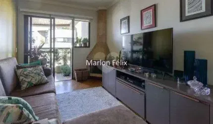 Apartamento com 77 metros quadrados 2 dormitórios, 1 suíte e 2 vagas no Brooklin São Paulo SP