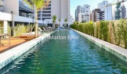 Apartamento novo alto padrão com 125 m² hall privativo 3 suítes 2 vagas no Campo Belo