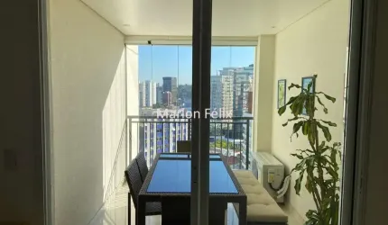 Apartamento com 2 dormitórios e 2 banheiros em Pinheiros à venda, 60 m² com varanda e vaga