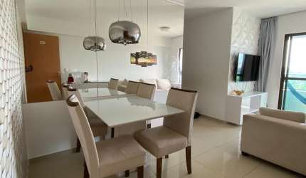 Lindo apartamento com 3 quartos, andar alto.