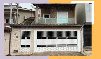 Excelente sobrado para alugar por 5 mil em Portais II, Cajamar/SP, 3 dorms, 1 suíte, 2 vagas, possui móveis e alguns eletrodomésticos e muito mais.