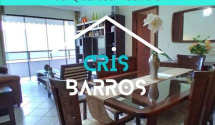 Apartamento mobiliado, avarandado para venda com com 3 quartos em Centro - Cabo Frio - RJ