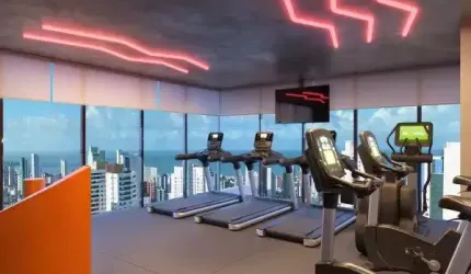 Apartamento 2 quartos sendo 1 suíte com vista para o mar!