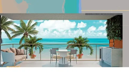 Caribe- O seu pé na areia na praia do Bessa- 2 quartos