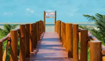 BAHAY FRENTE MAR- Torre A- Vista definitiva- 3 suítes- Pé na areia em Ponta de Campina