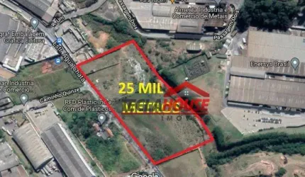 Área à venda, 25000 m² por R$ 20.000.000,00 - Parque Piratininga - Itaquaquecetuba/SP