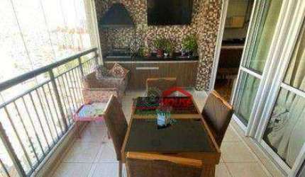 Apartamento com 3 dormitórios à venda, 122 m² por R$ 1.250.000,00 - Jardim Flor da Montanha - Guarulhos/SP