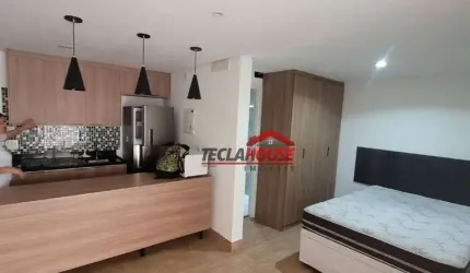 Studio com 1 dormitório para alugar, 38 m² por R$ 3.000,00/mês - Jardim Flor da Montanha - Guarulhos/SP