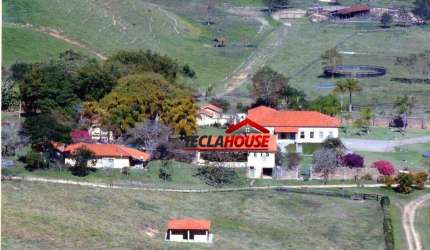 Fazenda com 15 dormitórios à venda, 9196000 m² por R$ 25.460.000,00 - Alto da Igreja - Cachoeira Paulista/SP