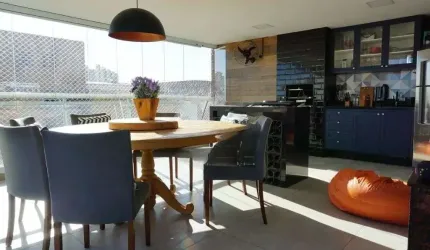 Cobertura a Venda Vila Sao Francisco com 233 m2, 3 suites e 3 vagas