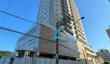 Apartamento com 3 dormitórios à venda, 81 m² por R$ 625.000,00 - Canto do Forte - Praia Grande/SP