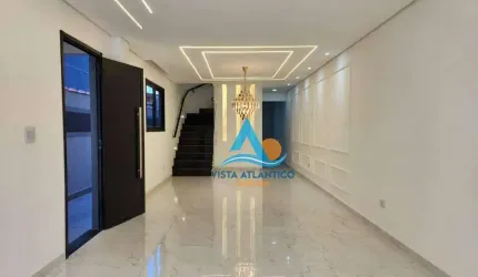 Sobrado com 4 dormitórios à venda, 160 m² por R$ 1.190.000,00 - Vila Guilhermina - Praia Grande/SP