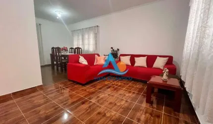 Casa com 2 dormitórios à venda por R$ 400.000 - Maracanã - Praia Grande/SP